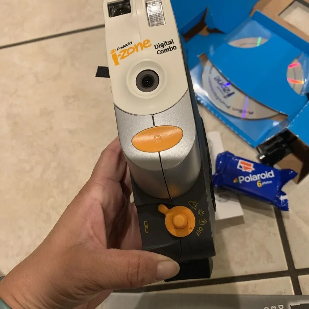 Polaroid i-Zone Digital & Instant Combo Camera- Open Box